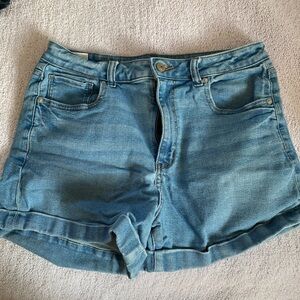 American Eagle Outfitters Light Blue Jean Shorts